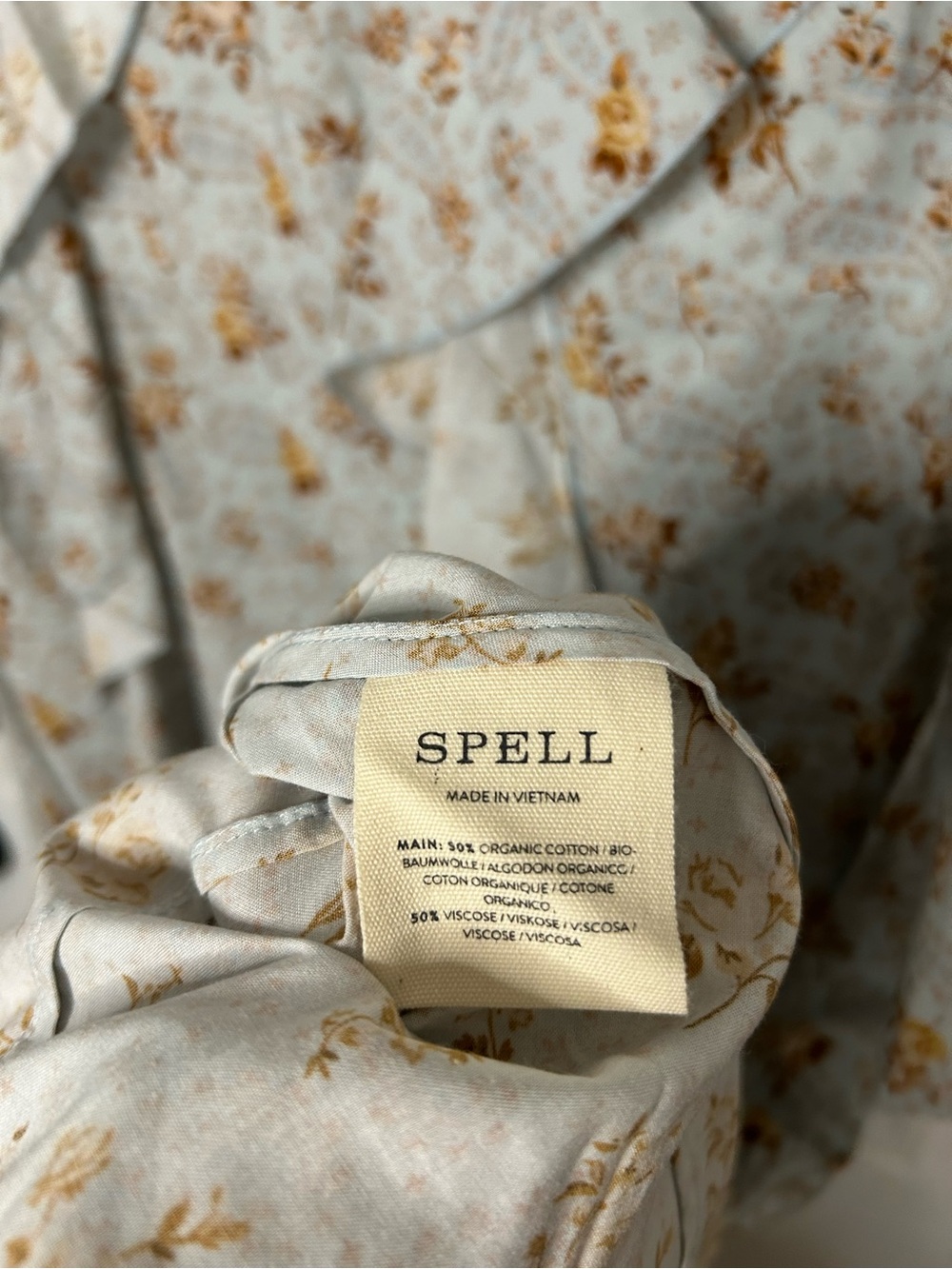 Spell & The Gypsy Fleur Frill Bias Maxi Dress - Picture 12 of 16